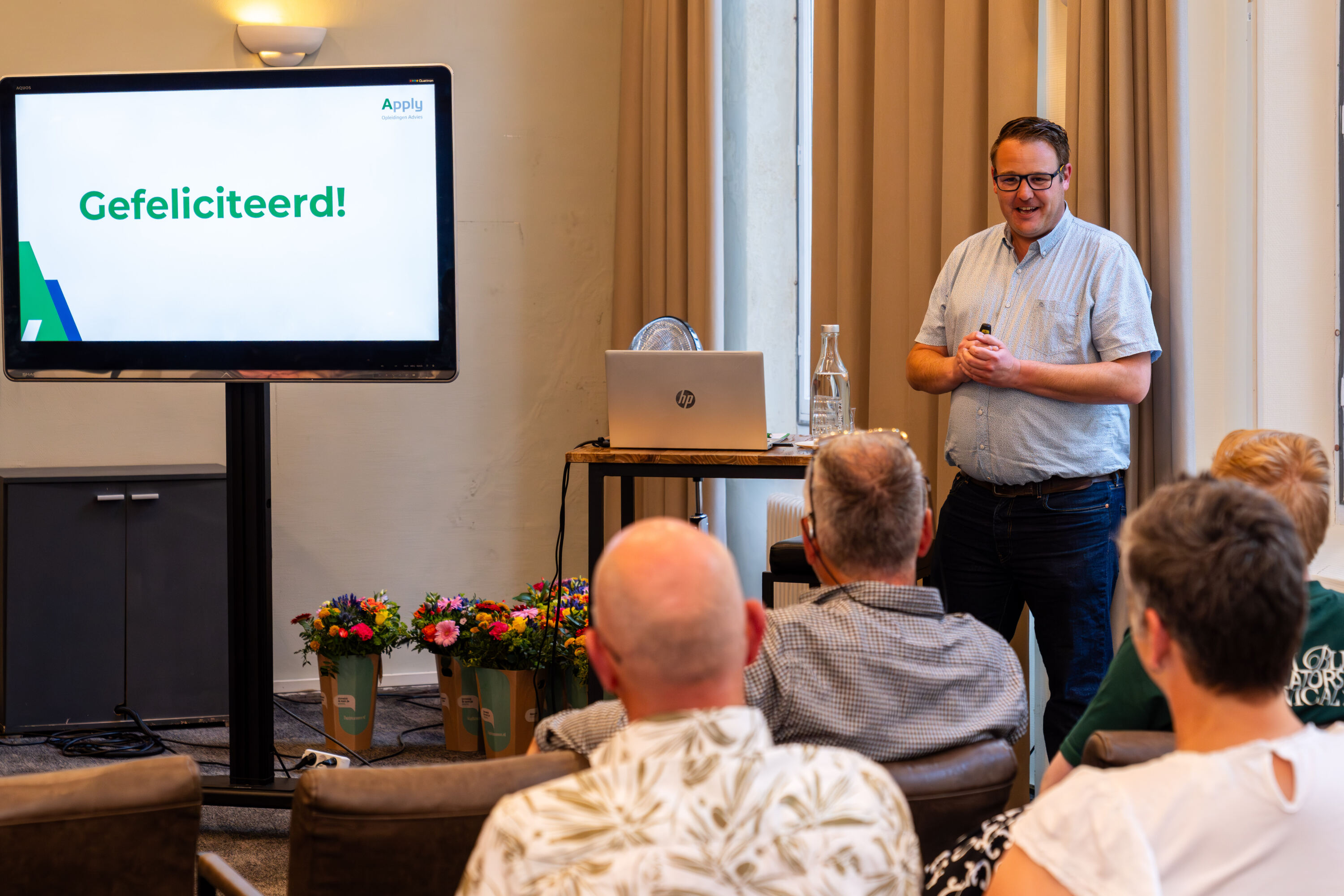 Diploma uitreiking van Apply