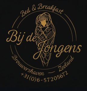 logo van b&b bij de jongens
