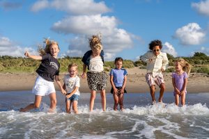 gezinsfotoshoot bij de Brouwersdam in renesse